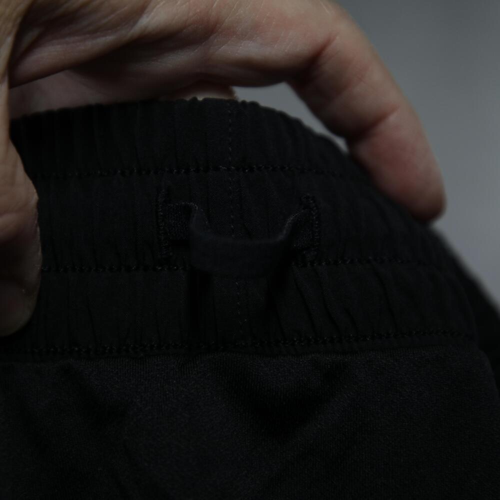 Athleta Shorts Womens Small Black Mesh Racer Run 4" Lined Running Zip Pocket - Picture 6 of 10